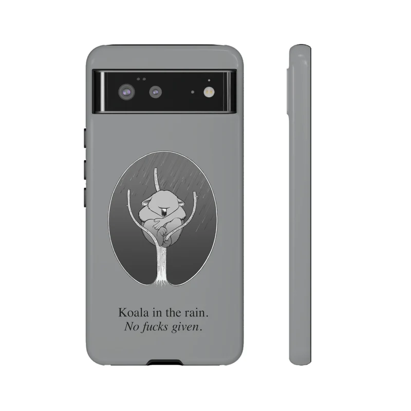 Koala in the Rain Tough Case