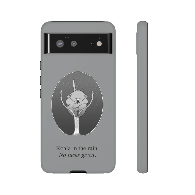 Koala in the Rain Tough Case
