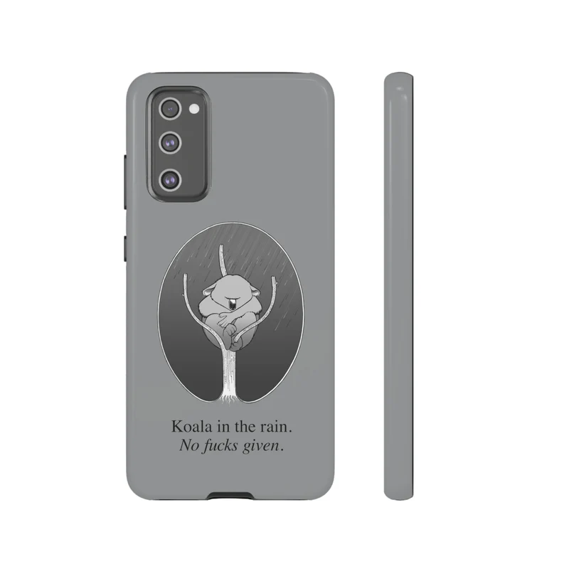 Koala in the Rain Tough Case