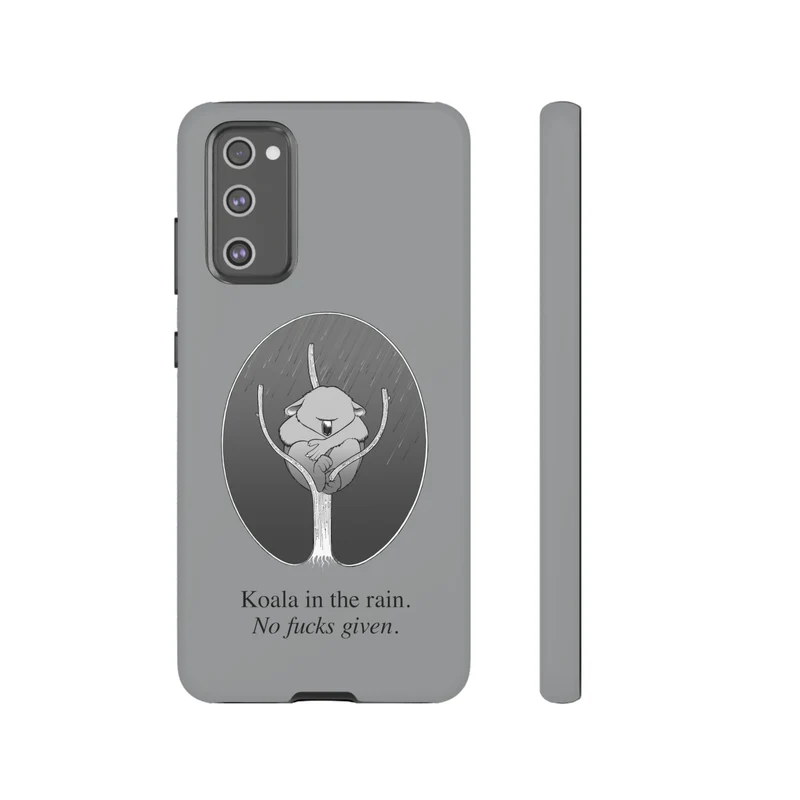 Koala in the Rain Tough Case