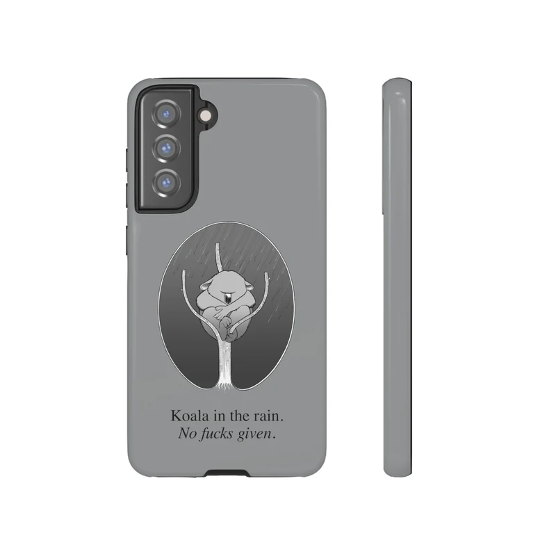 Koala in the Rain Tough Case