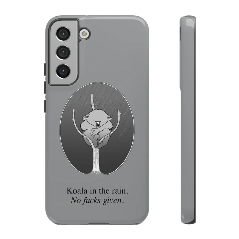 Koala in the Rain Tough Case