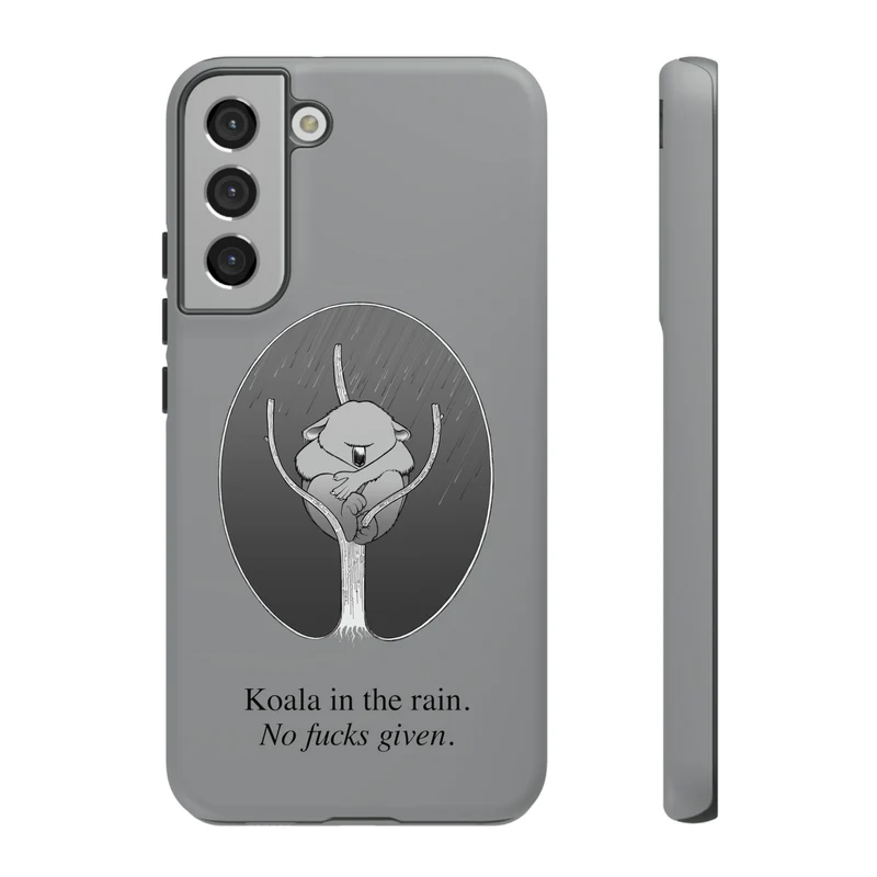 Koala in the Rain Tough Case