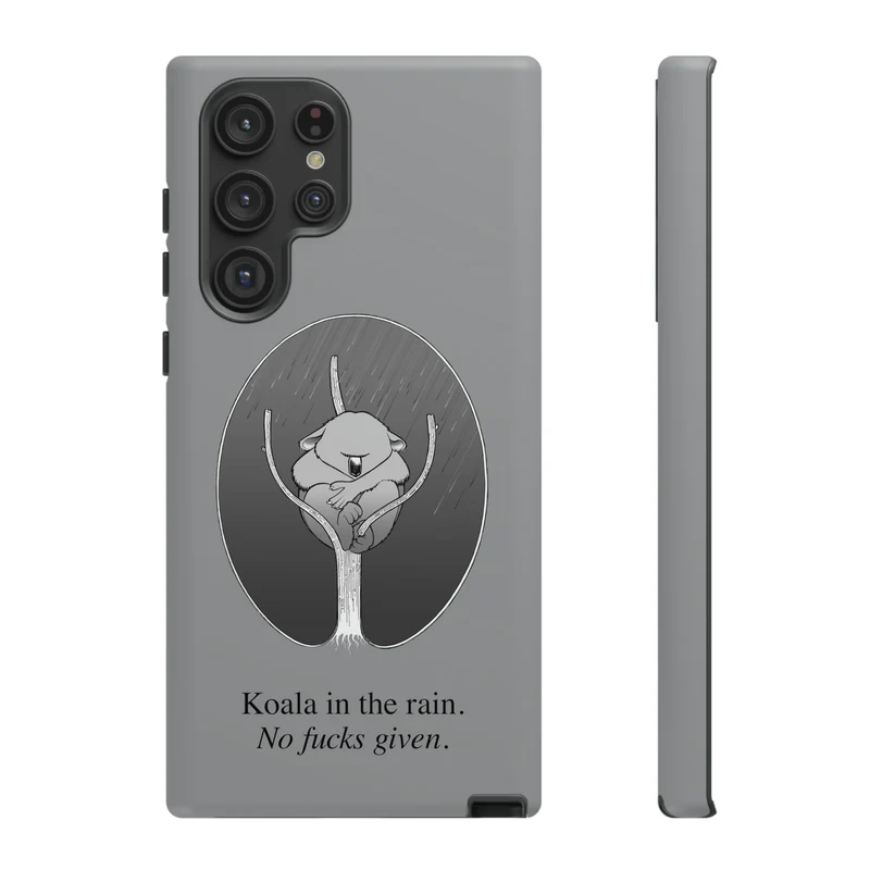 Koala in the Rain Tough Case