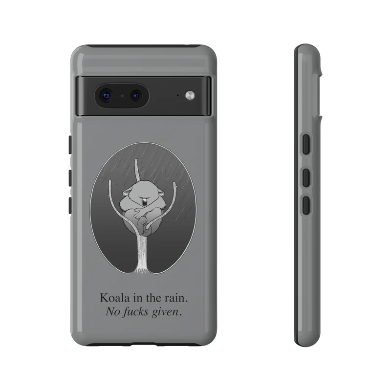 Koala in the Rain Tough Case