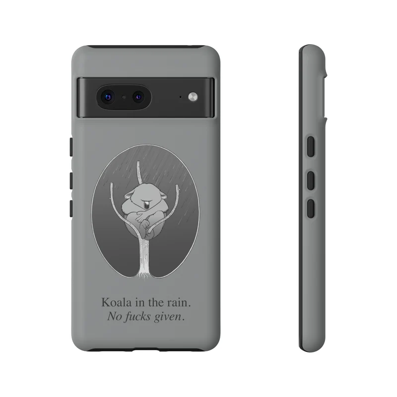 Koala in the Rain Tough Case