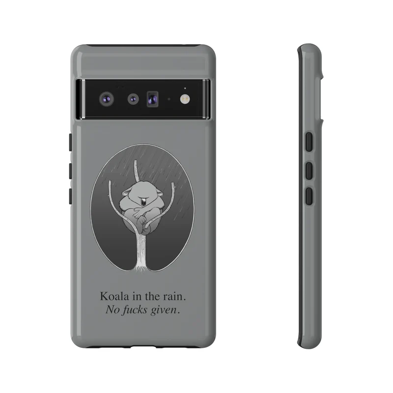 Koala in the Rain Tough Case