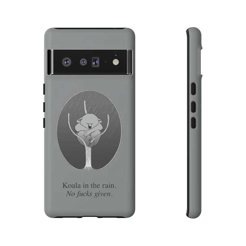 Koala in the Rain Tough Case
