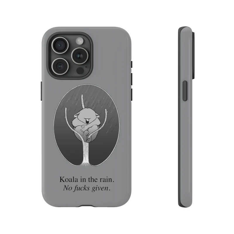 Koala in the Rain Tough Case