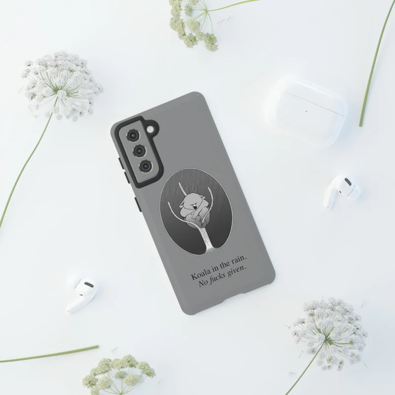 Koala in the Rain Tough Case