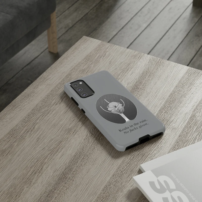 Koala in the Rain Tough Case