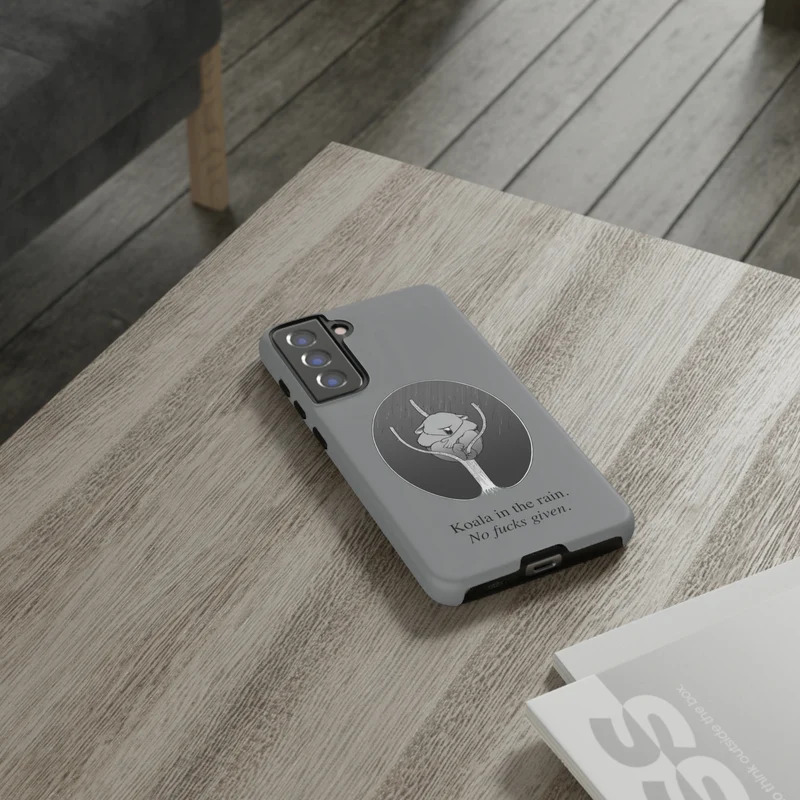 Koala in the Rain Tough Case