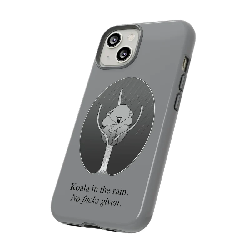 Koala in the Rain Tough Case