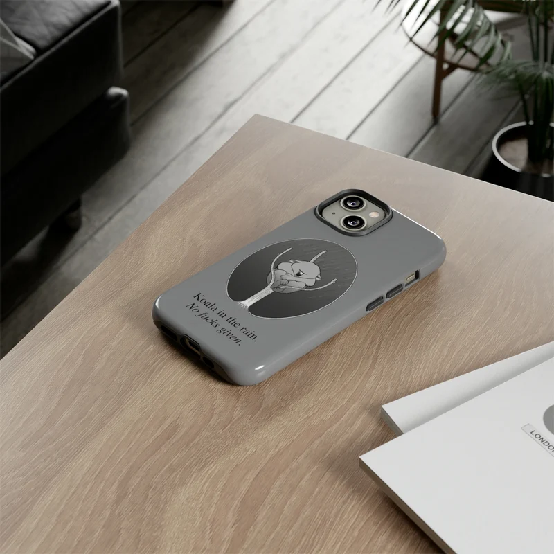 Koala in the Rain Tough Case