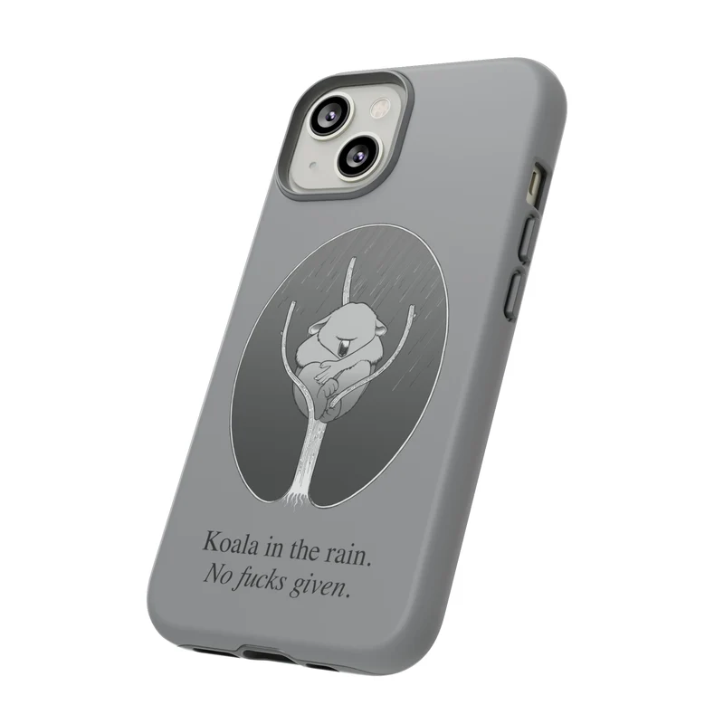 Koala in the Rain Tough Case
