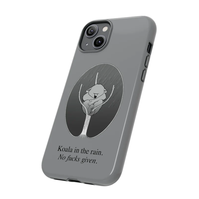 Koala in the Rain Tough Case