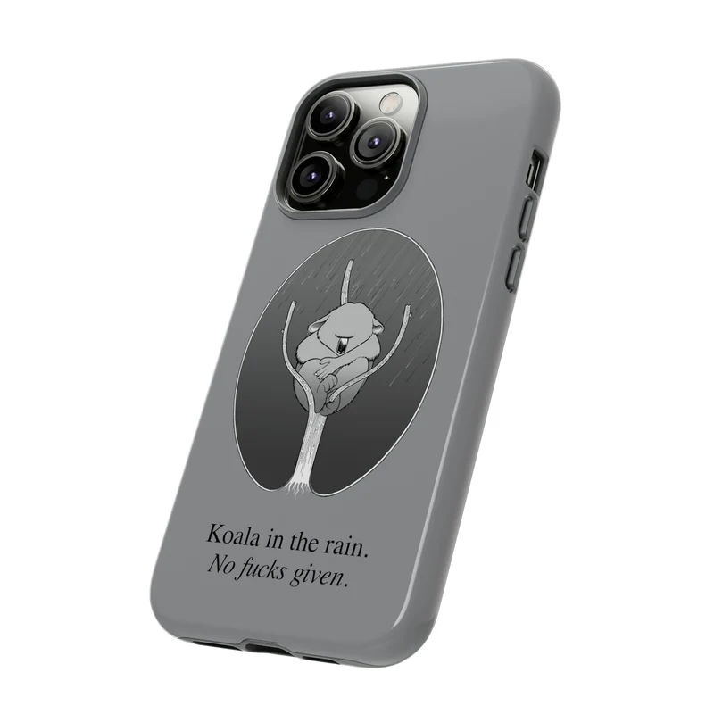 Koala in the Rain Tough Case
