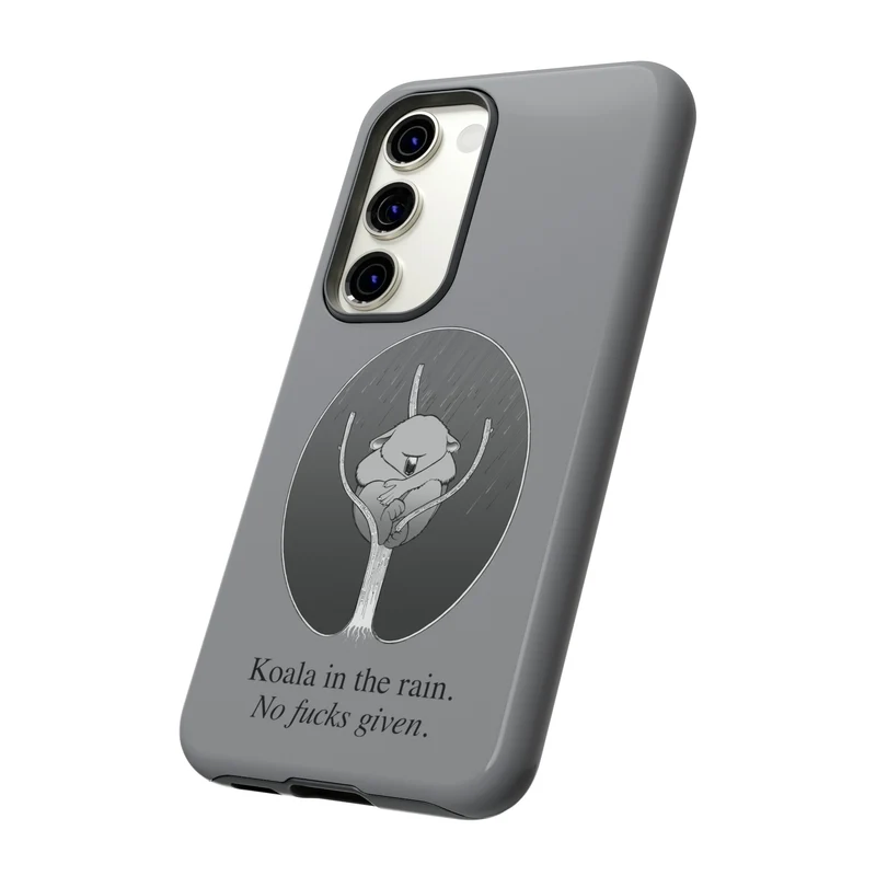 Koala in the Rain Tough Case