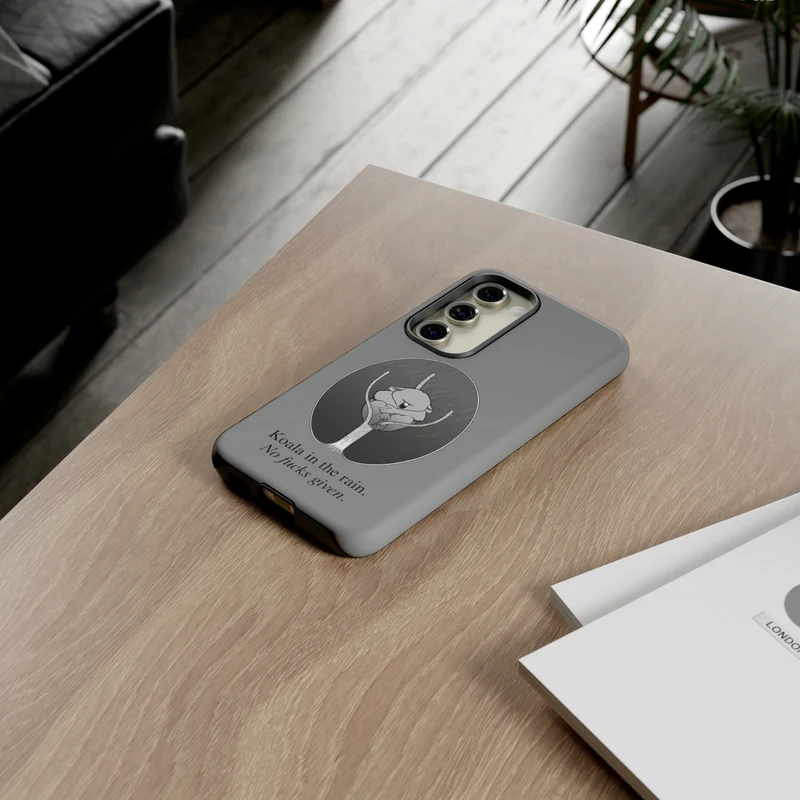 Koala in the Rain Tough Case