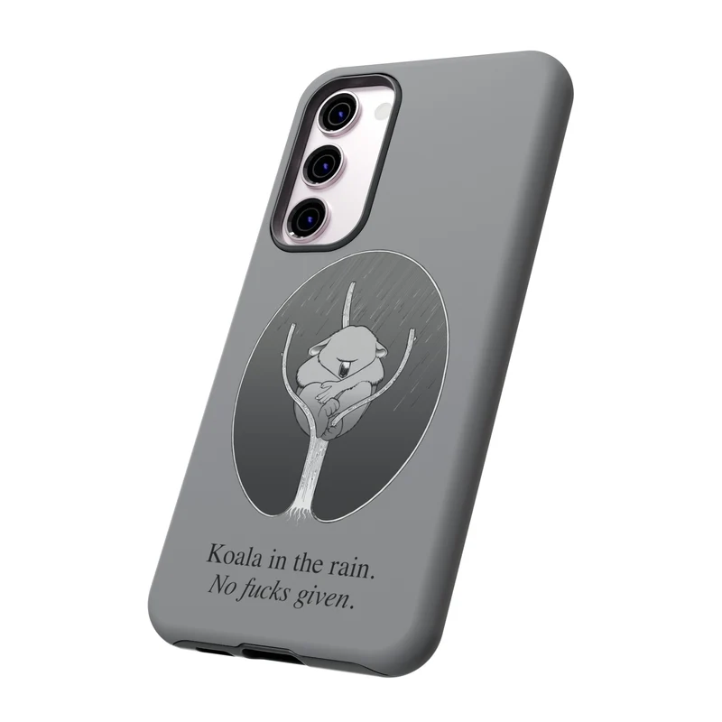 Koala in the Rain Tough Case