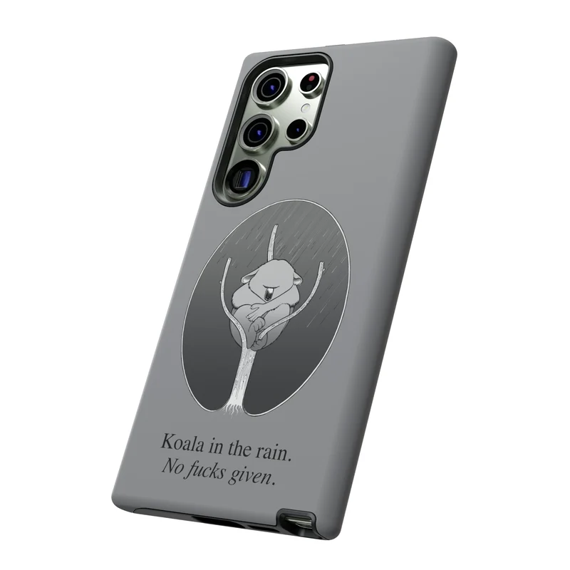 Koala in the Rain Tough Case