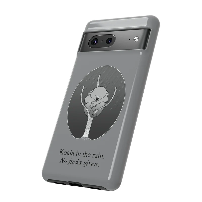 Koala in the Rain Tough Case