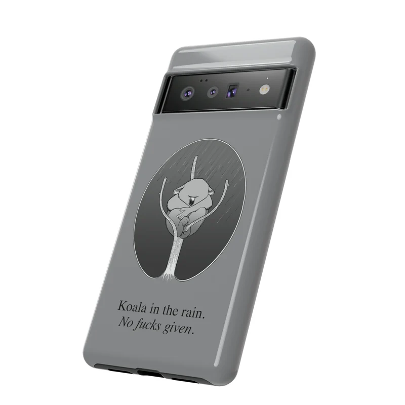 Koala in the Rain Tough Case