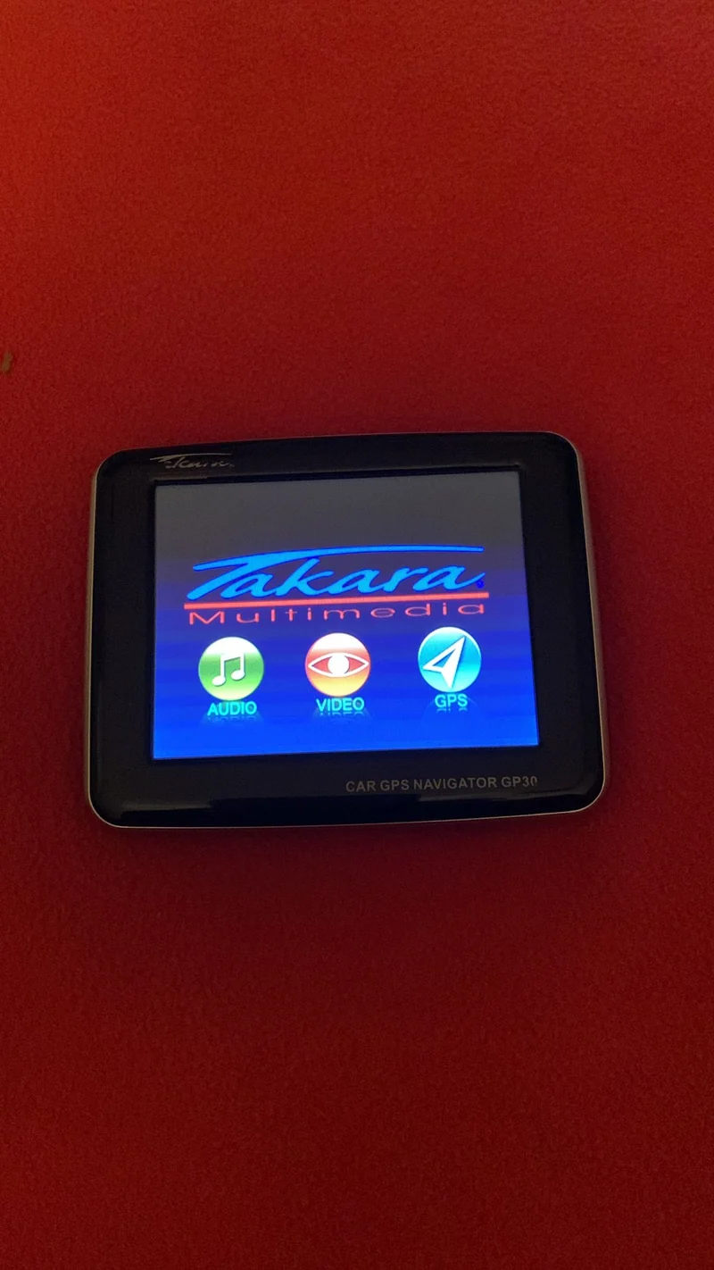 CAR NAVIGATOR GPS GP 30 TACTILE