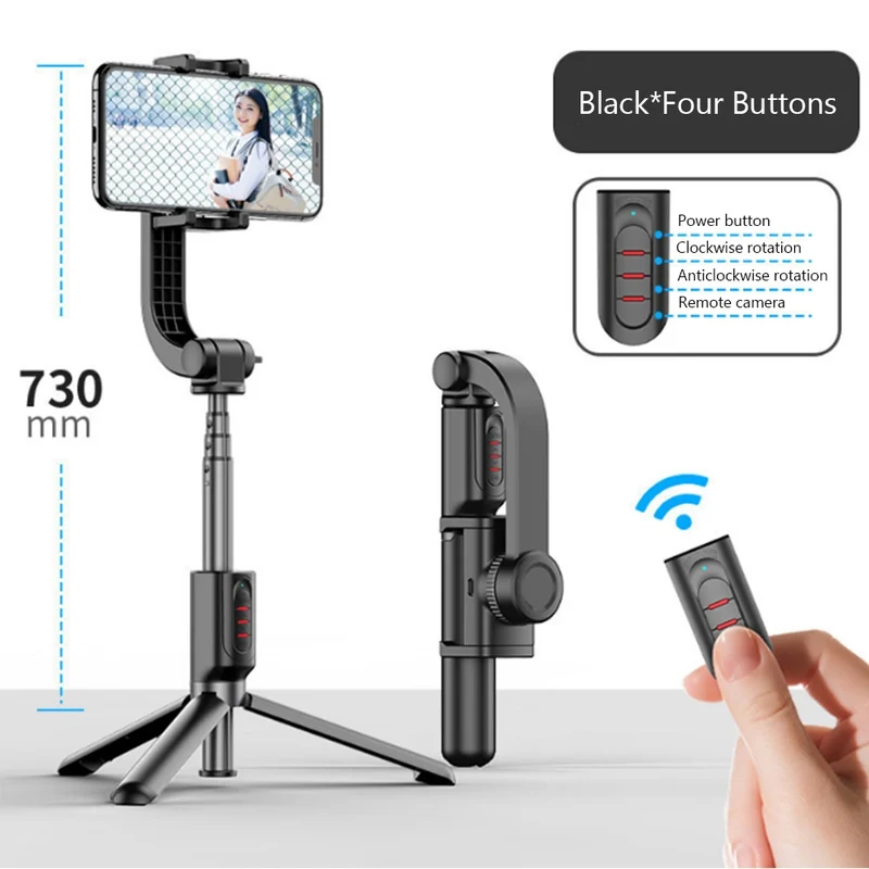 L08 Bluetooth Handheld Gimbal Stabilizer Tripod Mobile