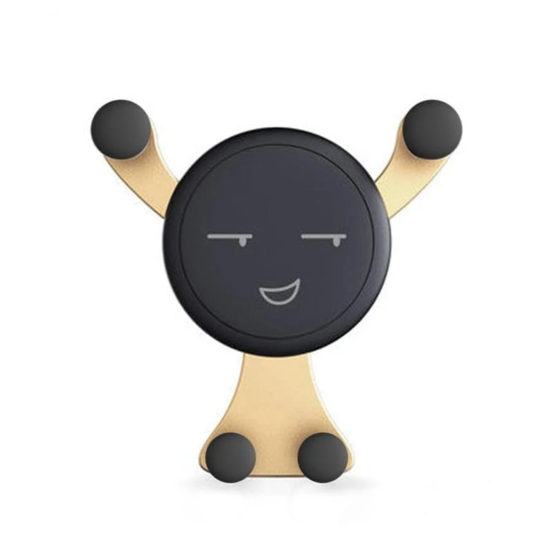 Support Téléphone Voiture à Gravité Smile