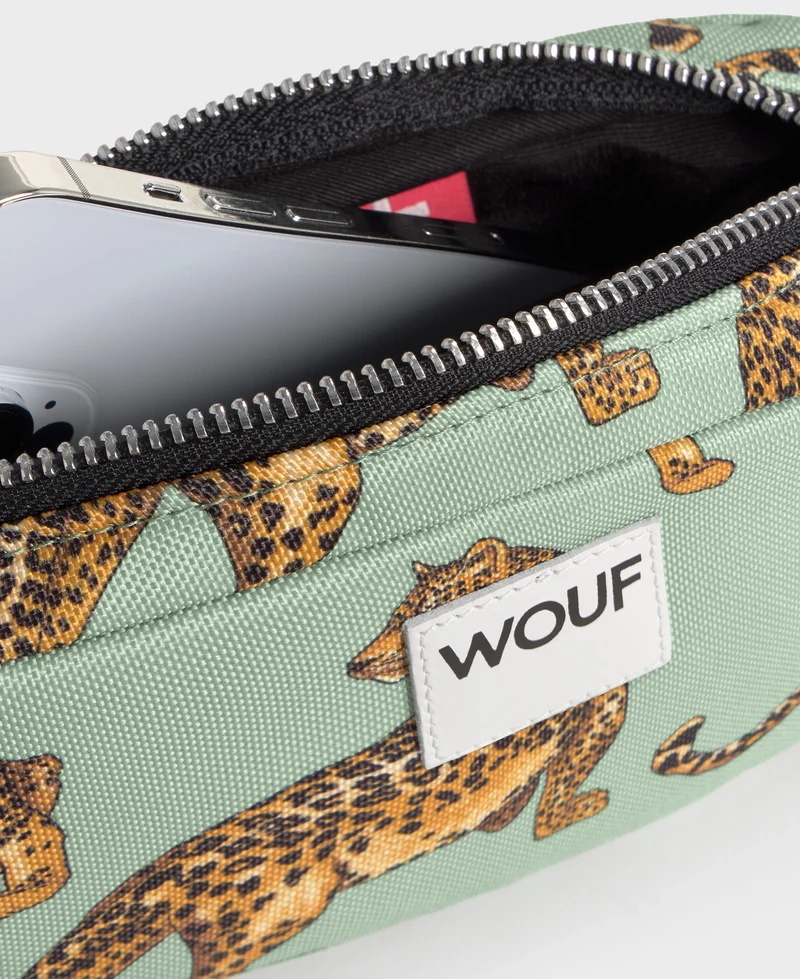 Emerald Leopard Mini Bag
