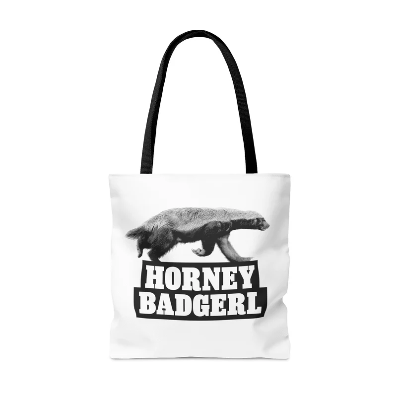 Horney Badgerl Tote Bag