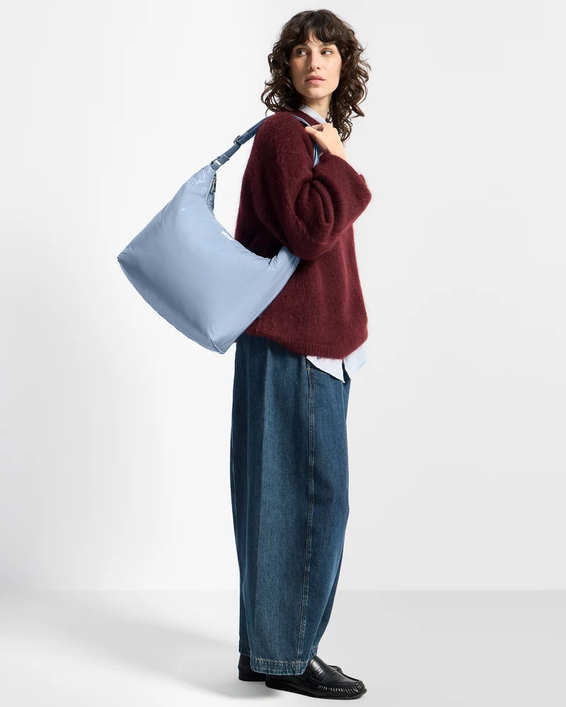 Steel Hobo Bag