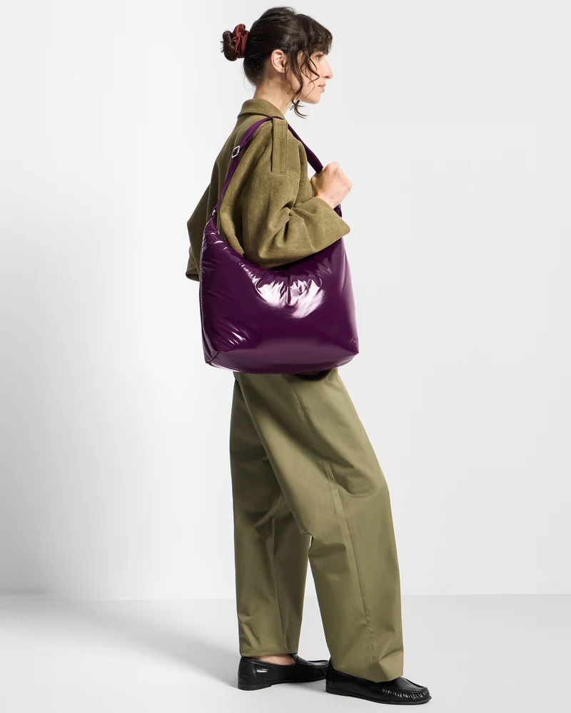 Plum Hobo Bag