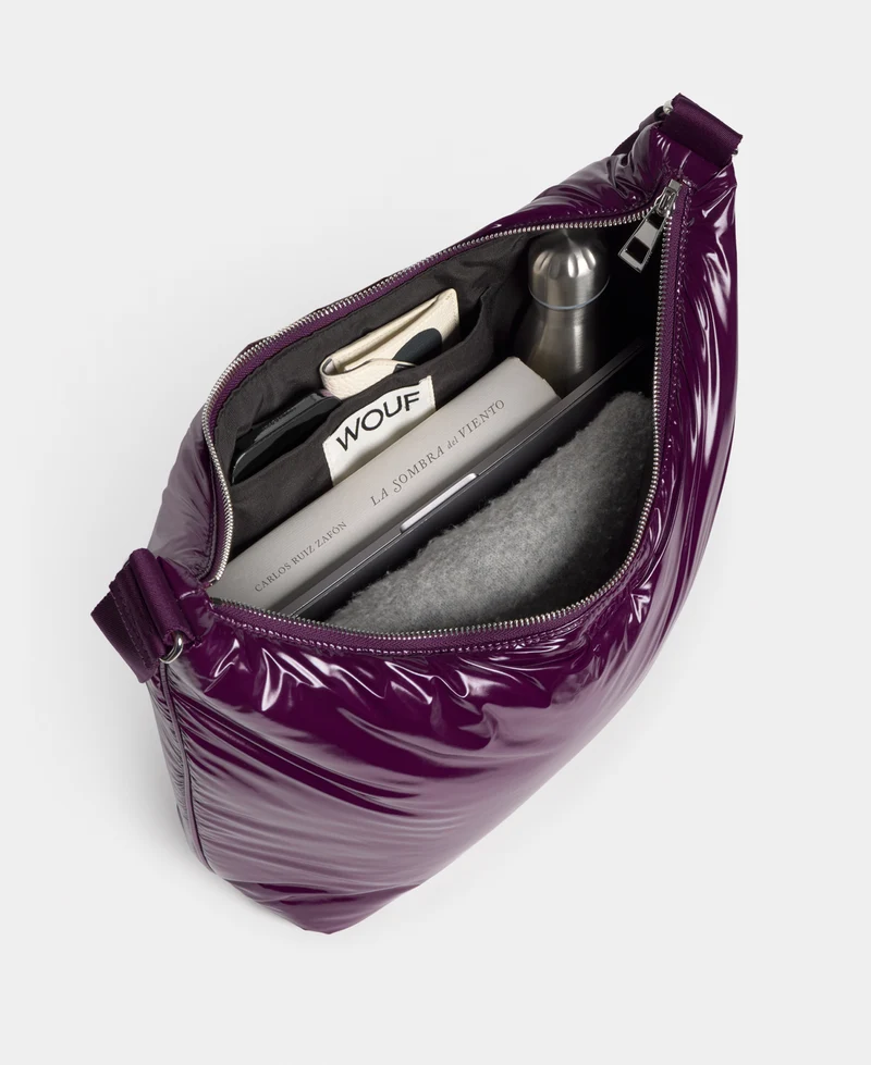 Plum Hobo Bag