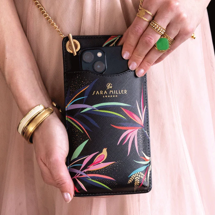 Black Bamboo Phone Pouch