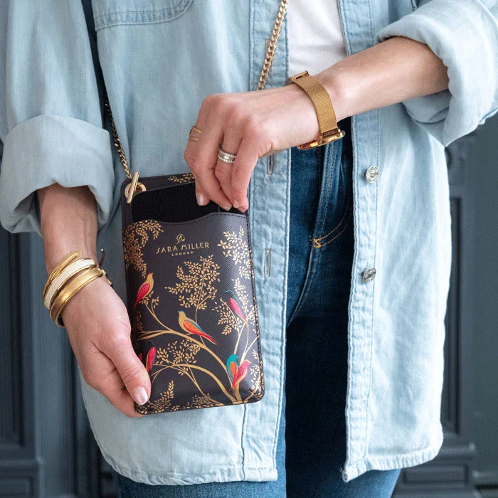 Smokey Birds Phone Pouch