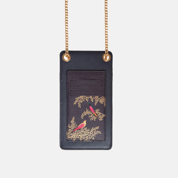 Smokey Birds Phone Pouch
