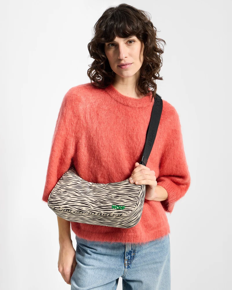 Zebra Hit Shoulder Bag