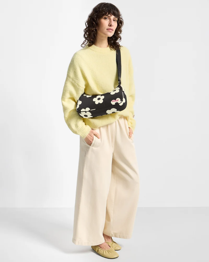Night Daisy Shoulder Bag