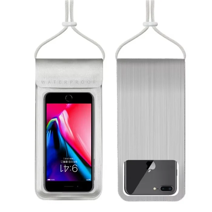 Pochette Étanche téléphone et clef- IPX8 waterproof 30 m – TPU Haute Résistance, Tactile & Photo – Tour de Cou / Bandoulière Réglable