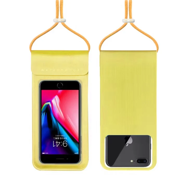 Pochette Étanche téléphone et clef- IPX8 waterproof 30 m – TPU Haute Résistance, Tactile & Photo – Tour de Cou / Bandoulière Réglable