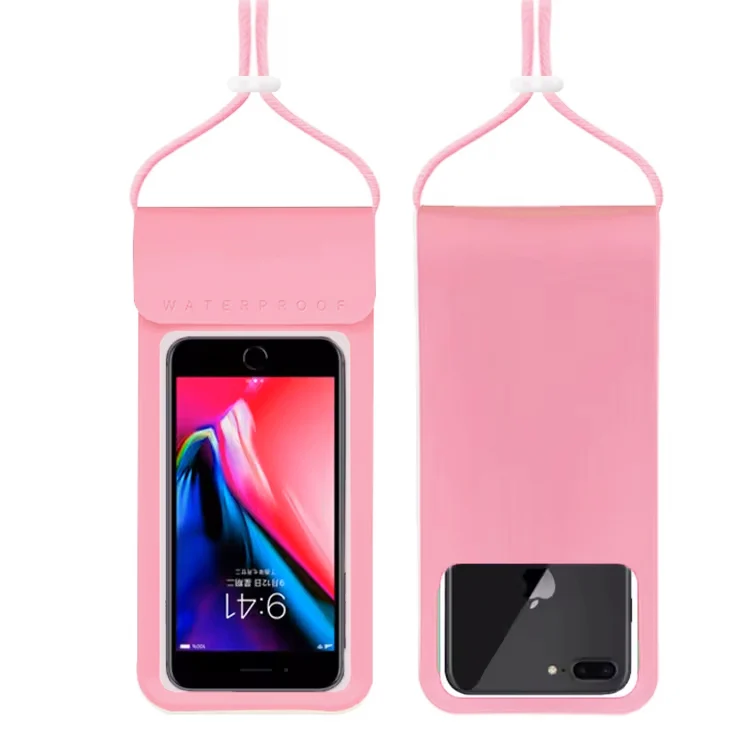 Pochette Étanche téléphone et clef- IPX8 waterproof 30 m – TPU Haute Résistance, Tactile & Photo – Tour de Cou / Bandoulière Réglable