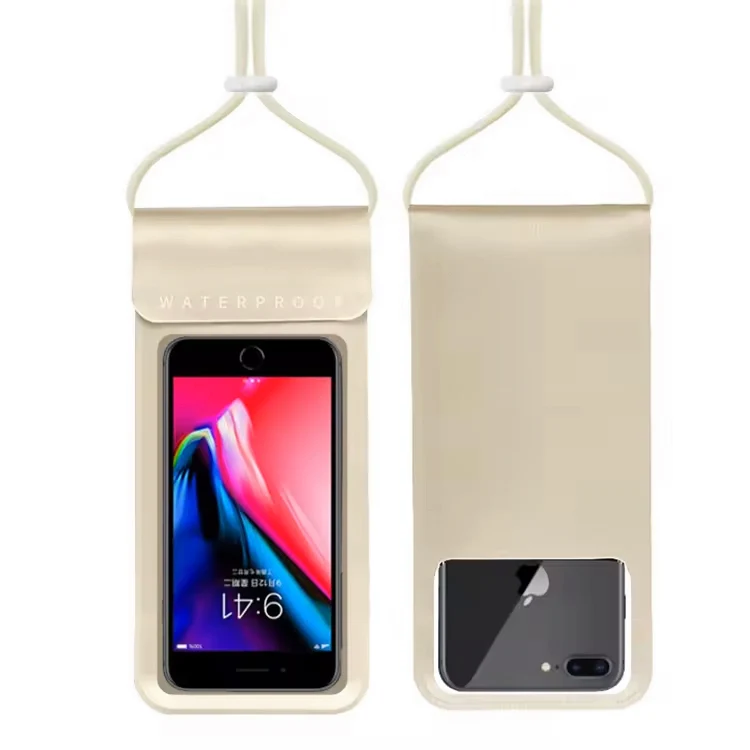 Pochette Étanche téléphone et clef- IPX8 waterproof 30 m – TPU Haute Résistance, Tactile & Photo – Tour de Cou / Bandoulière Réglable