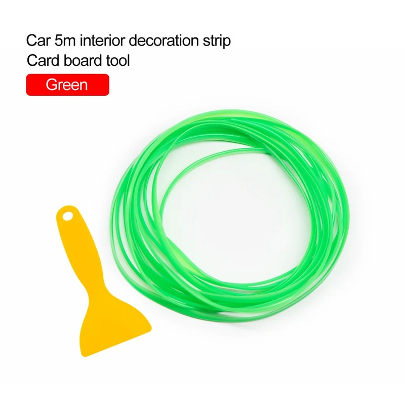 Car Styling 5M/pcs Universal Flexible Car Interior Decoration