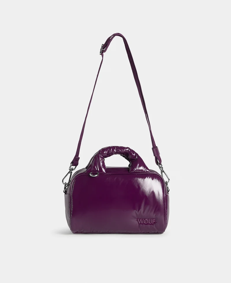 Plum Bowling Bag