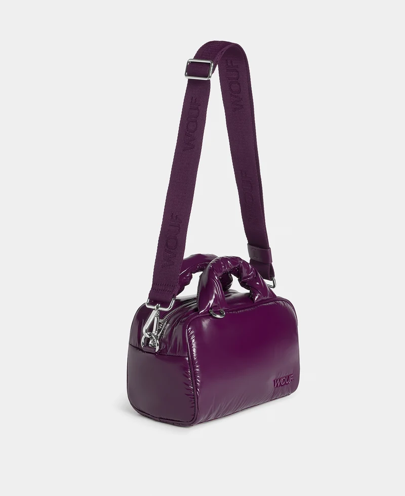 Plum Bowling Bag