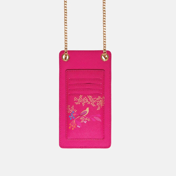 Pink Birds Phone Pouch