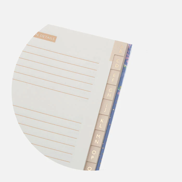 Decorative Filigree Password Book
