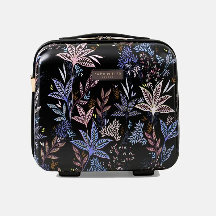 Black Botanic Vanity Case